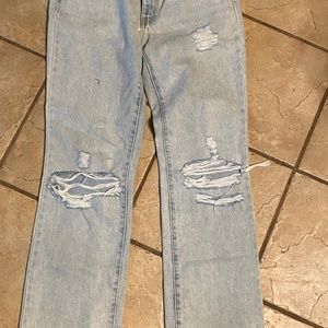 NWT Urban Outfitters BDG Size 27 Bootcut Women's Distressed Blue Jeans Classic
